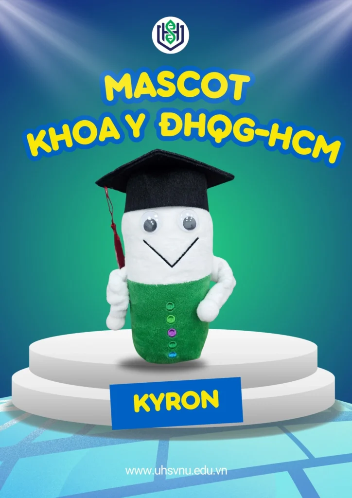 Bản thiết kế mascot ban đầu của Khoa Y - ĐHQG TP.HCM